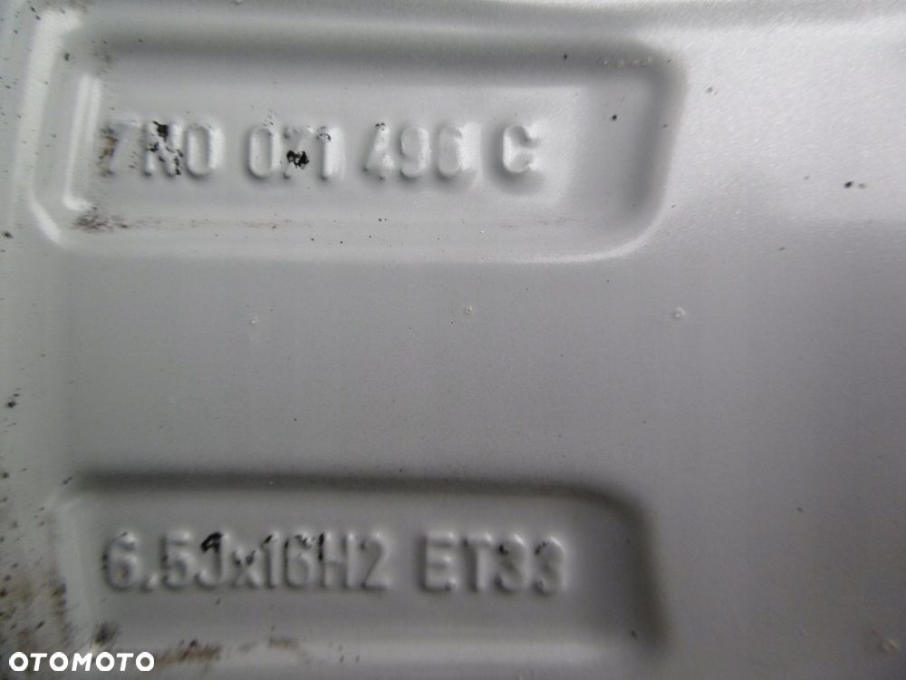 VW SHARAN 7N0 6.5Jx16H2 ET33 5x112 - felga - 6