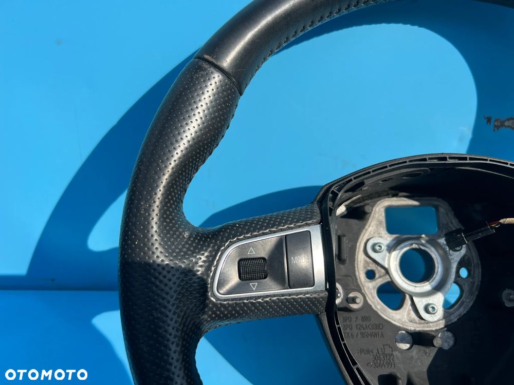 KIEROWNICA SKÓRA MULTIFUNKCJA AUDI A3 8P 8P0124A - 2