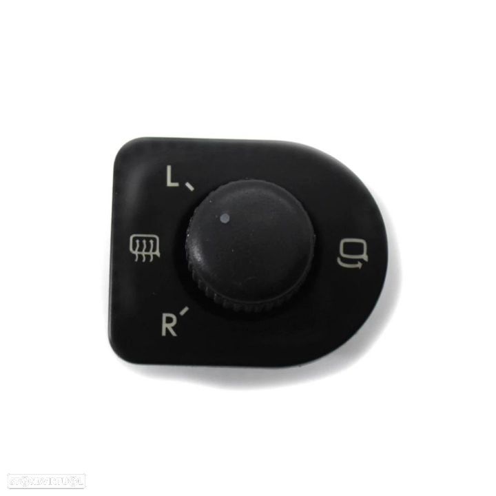 Comutador botão espelhos aquecidos + recolha Volkswagen Bora Golf 4 Passat B5 - Preto - 1