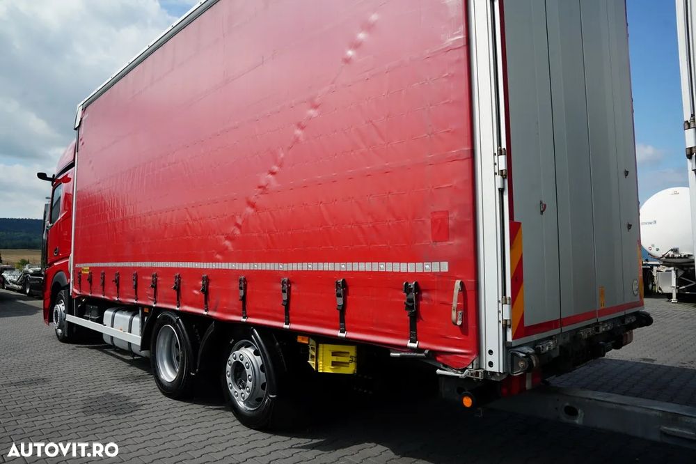 Mercedes-Benz ACTROS 2545 / TANDEM COMBINAT 120 M3 / TRANSIT / CORTINĂ - 7,4 M / BIG SPACE / WIELTON - 12