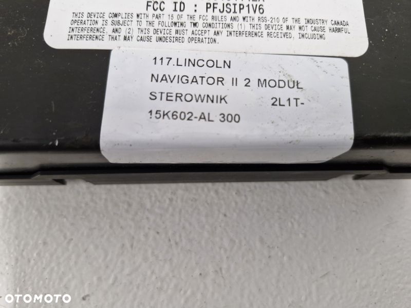 lincoln navigator 2 ii moduł sterownik 2l1t-15k602-al - 4