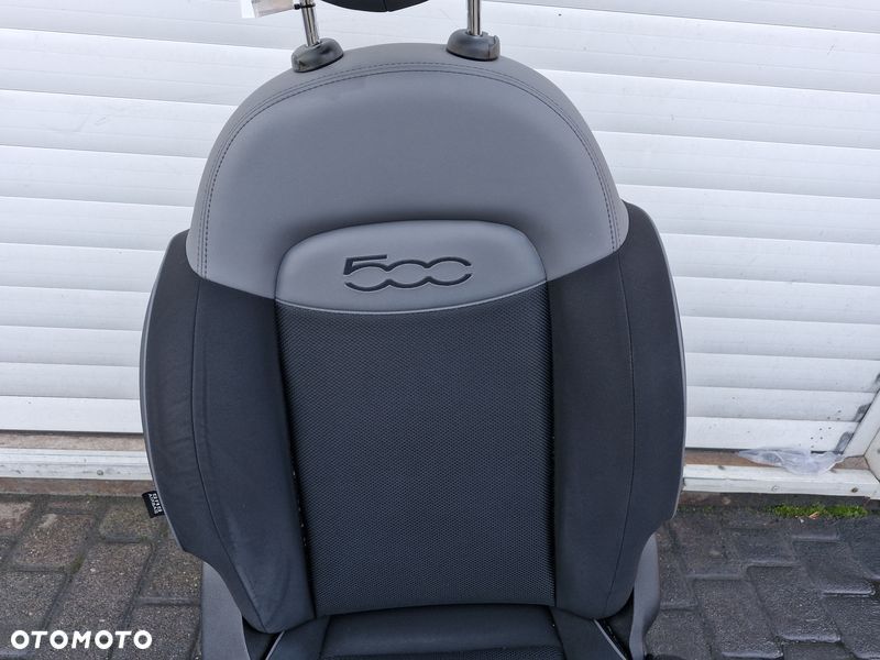 fiat 500x fotel prawy przód przedni pasażera półskóra - 3
