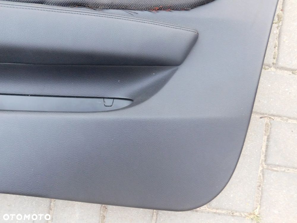 boczki drzwi tapicerka BMW E81 3D M-PAKIET CZARNA - 21