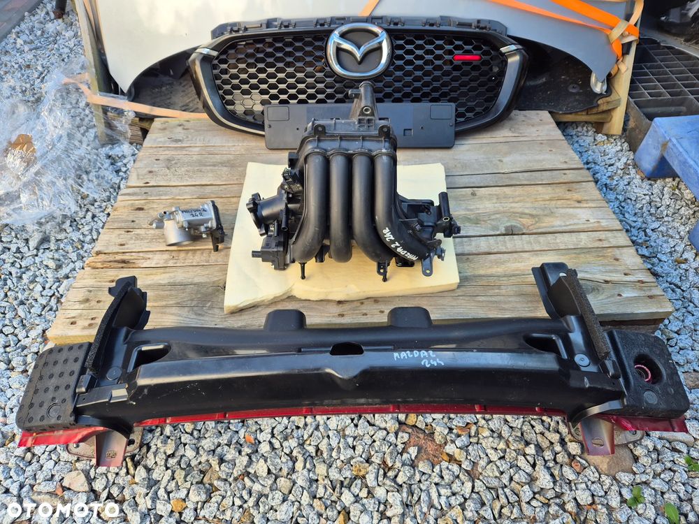 Grill Mazda 2 2015- 2025 części zderzaka DJ DL - 7