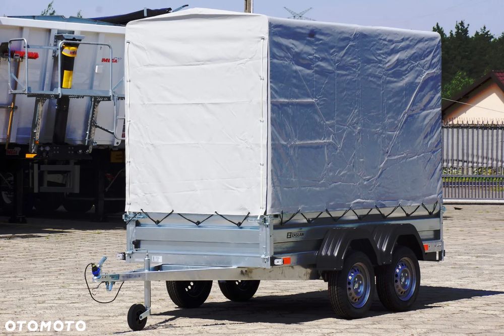 Zaslaw 2 osie, przyczepa towarowa MOCNA I SOLDNA DMC 750 KG - 29