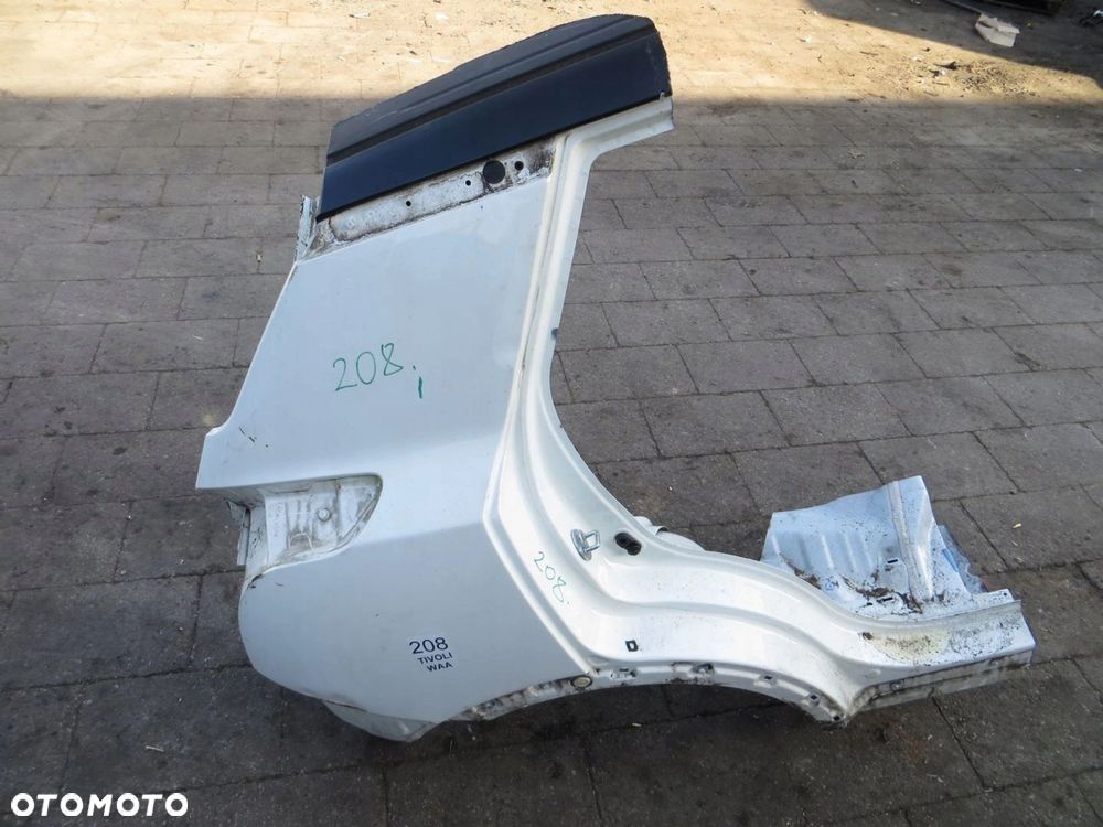 SSANGYONG TIVOLI BŁOTNIK ĆWIARTKA PRAWY TYŁ 14- - 1