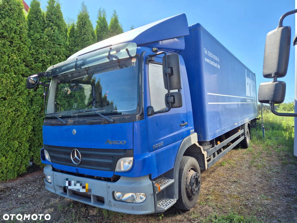 Mercedes-Benz Atego 1222 1224 z Niemiec 9m kontener izoterma podział manual - 23