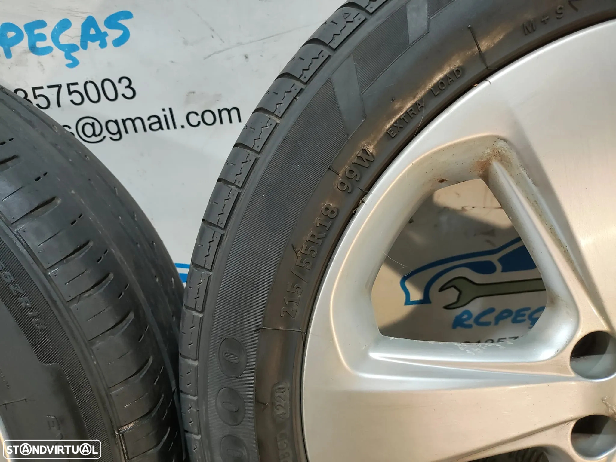 Jantes 18 Polegadas Originais Opel - 5x105 - 95181597 - Mokka Crossland Grandland - 19