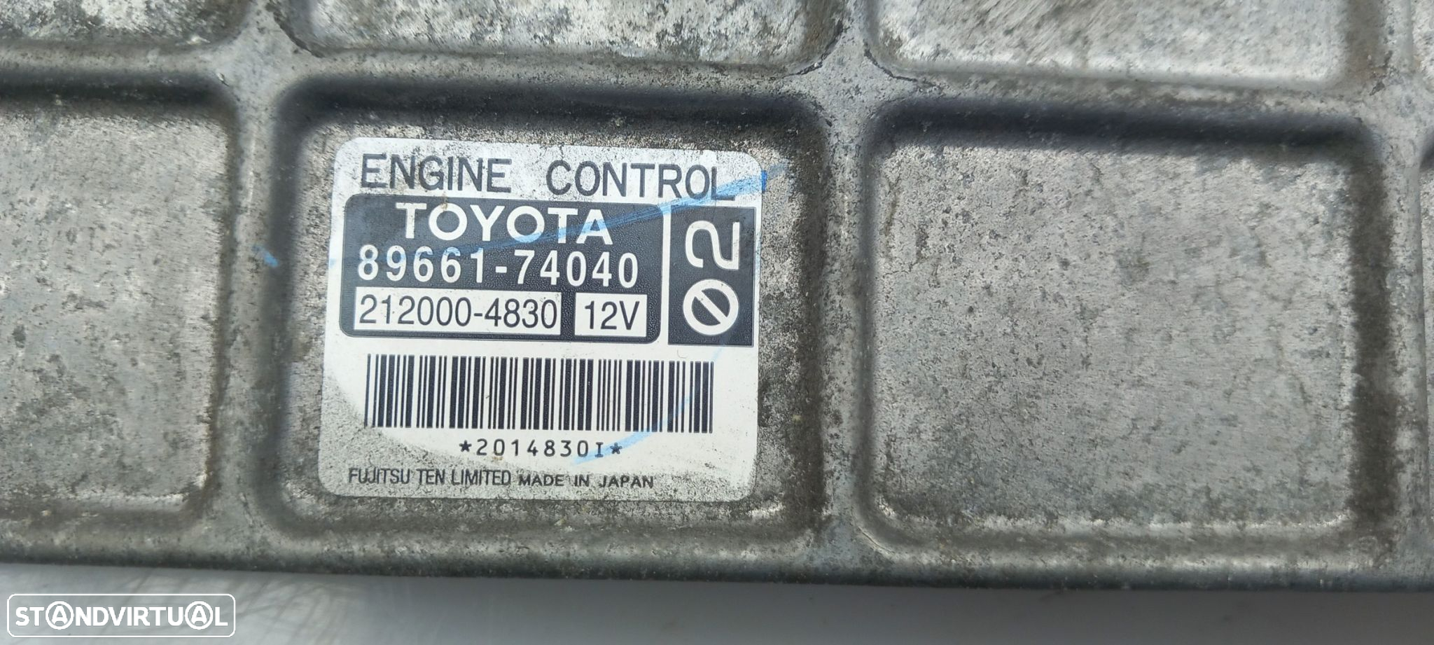 Centralina motor / ECU TOYOTA iQ (_J1_) - 4