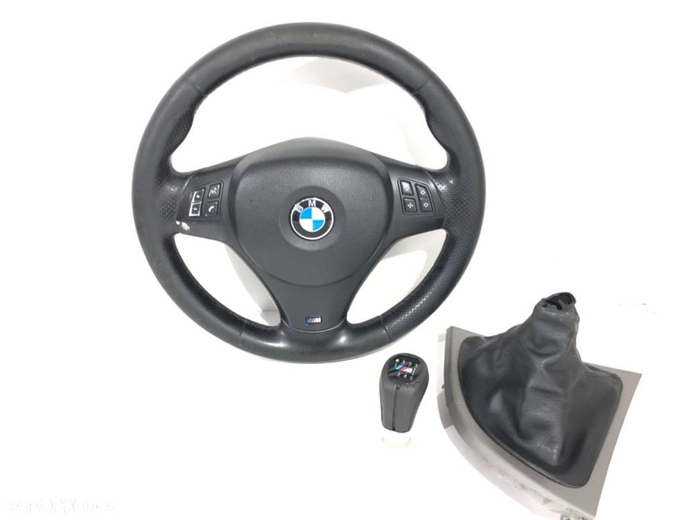 KIEROWNICA KOMPLETNA GAŁKA MIESZEK RAMKA ZMIANY BIEGÓW M-PAKIET - 552.00 PLN - BMW 1 (E87) 2003 - - 1