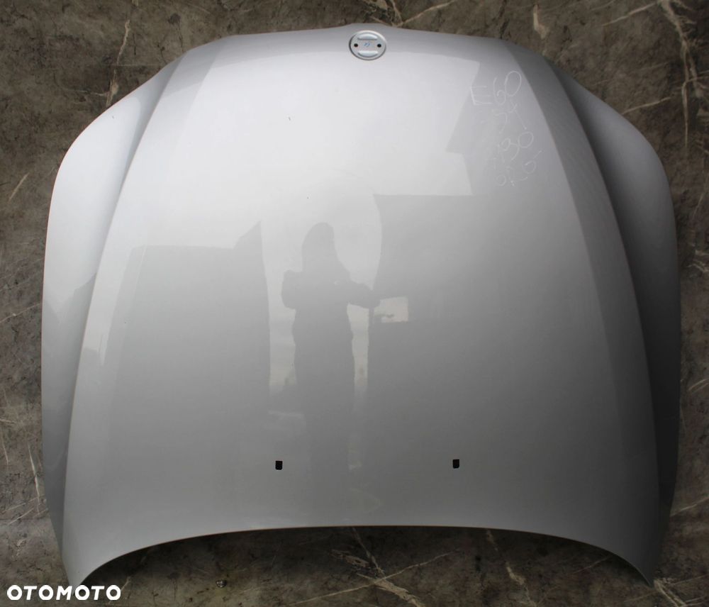 MASKA POKRYWA SILNIKA BMW E60 E61 354 TITANSILBER ORG LAKIER A190 - 1