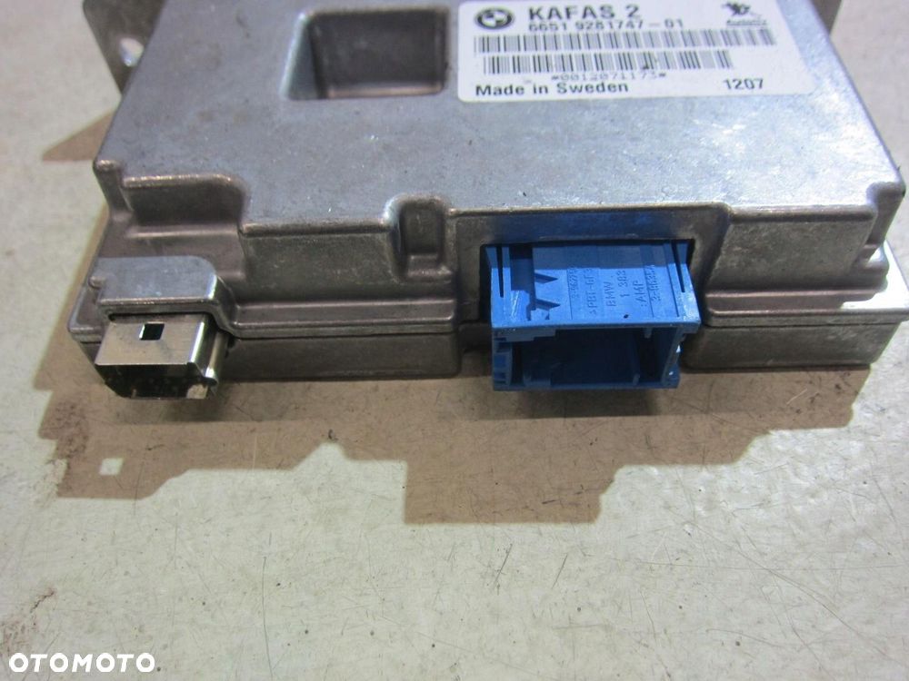 BMW X3 F25 F20 F30 F34 STEROWNIK MODUŁ KAMERY KAFAS 66519307421 9281747 - 3