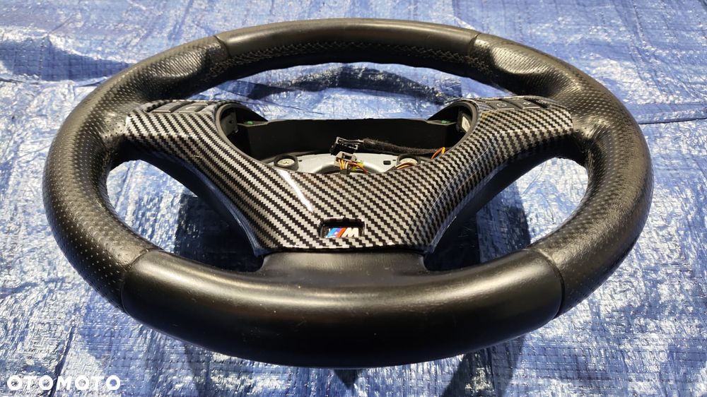 KIEROWNICA MULTIFUNKCYJNA M-PAKIET UCHWYT RĄCZKA DŹWIGNI RĘCZNEGO ZESTAW KOMPLET BMW E90 E91 E92 E93 E81 E82 E87 - 3