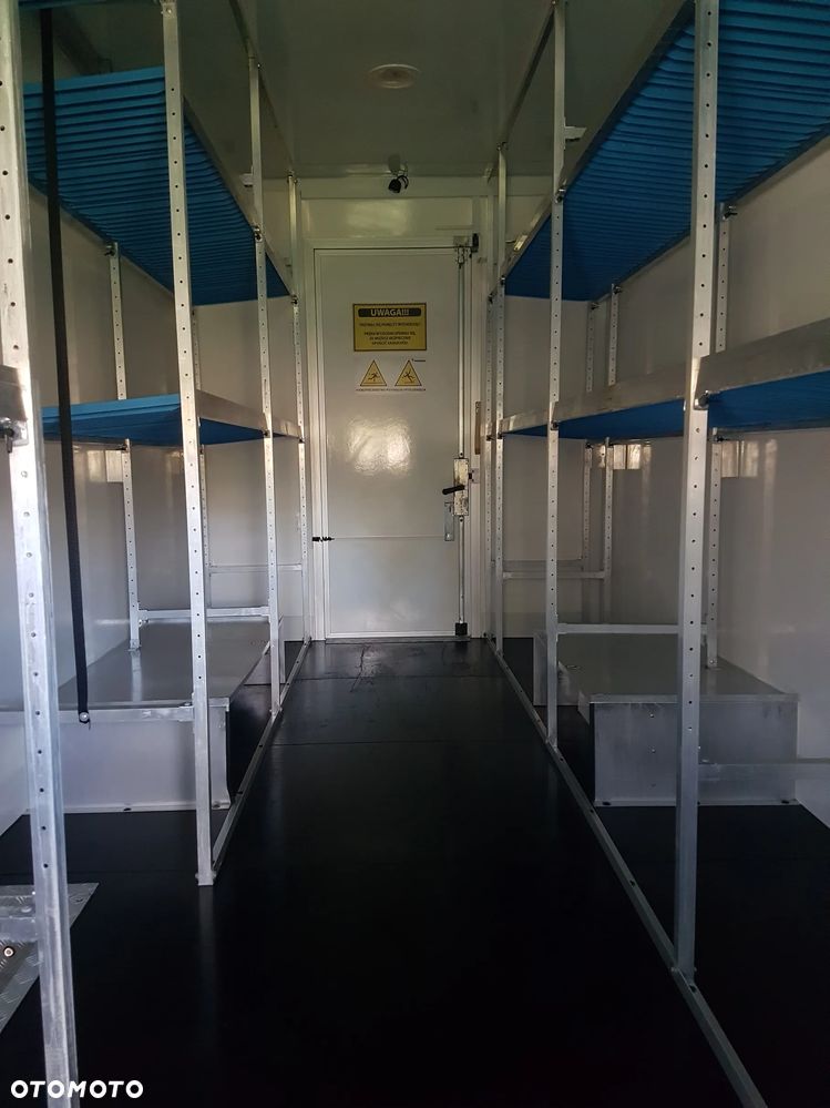Iveco DAILY KONTENER NISKOPODŁOGOWY 4,43x2,23x2,42 SKLEP FOODTRUCK BAR KLIMA KONIOWÓZ KAMPER - 33