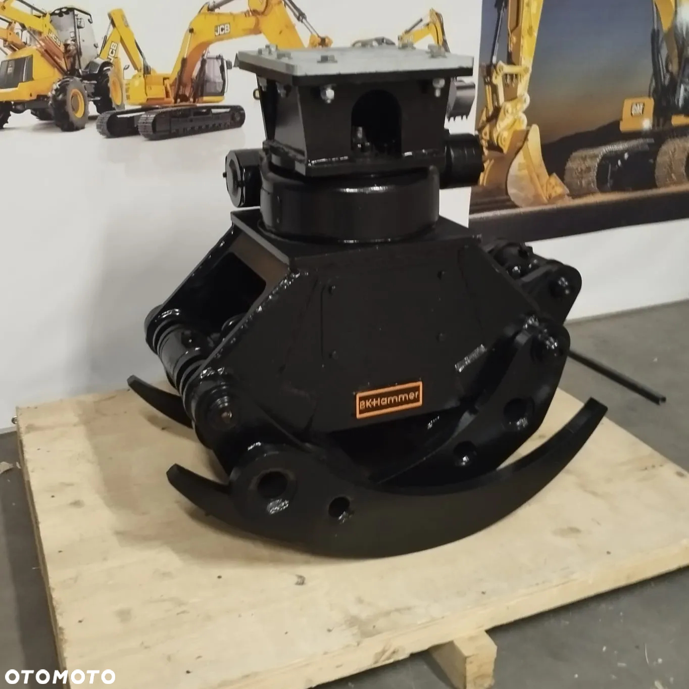 Chwytak do drewna maszyny od 3-4 JCB CAT VOLVO CASE YANMAR BOBCAT YANMAR - 4