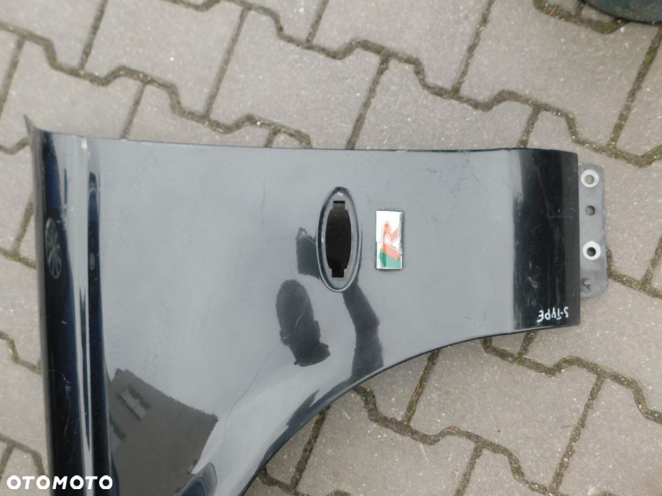 błotnik lewy przód JAGUAR S-TYPE CZARNY - 6