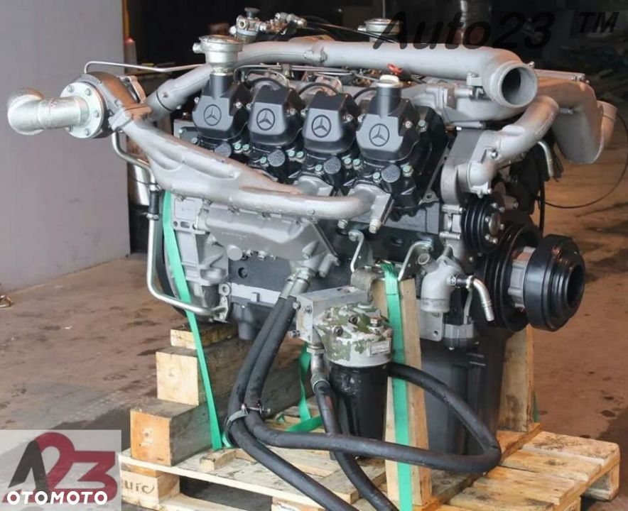 Silnik Mercedes-Benz OM422 OM422.911 Setra V8 Reg! - 4