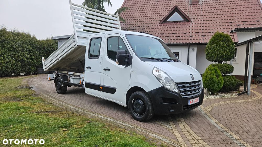 Renault MASTER 2.3 DCI150 KM WYWROTKA KIPER DUBEL KABINA MOVANO DOKA 6 OSÓB SKRZYNIA  KLIMA - 9