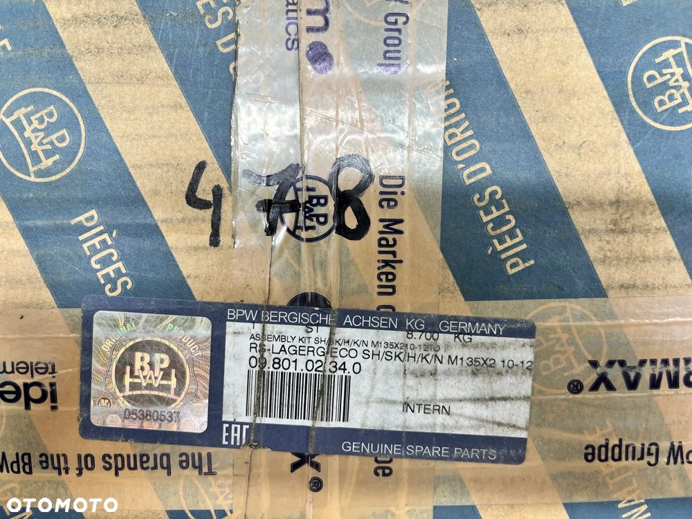 Zestaw naprawczy piasty koła BPW 09.801.02.34.0 - 5