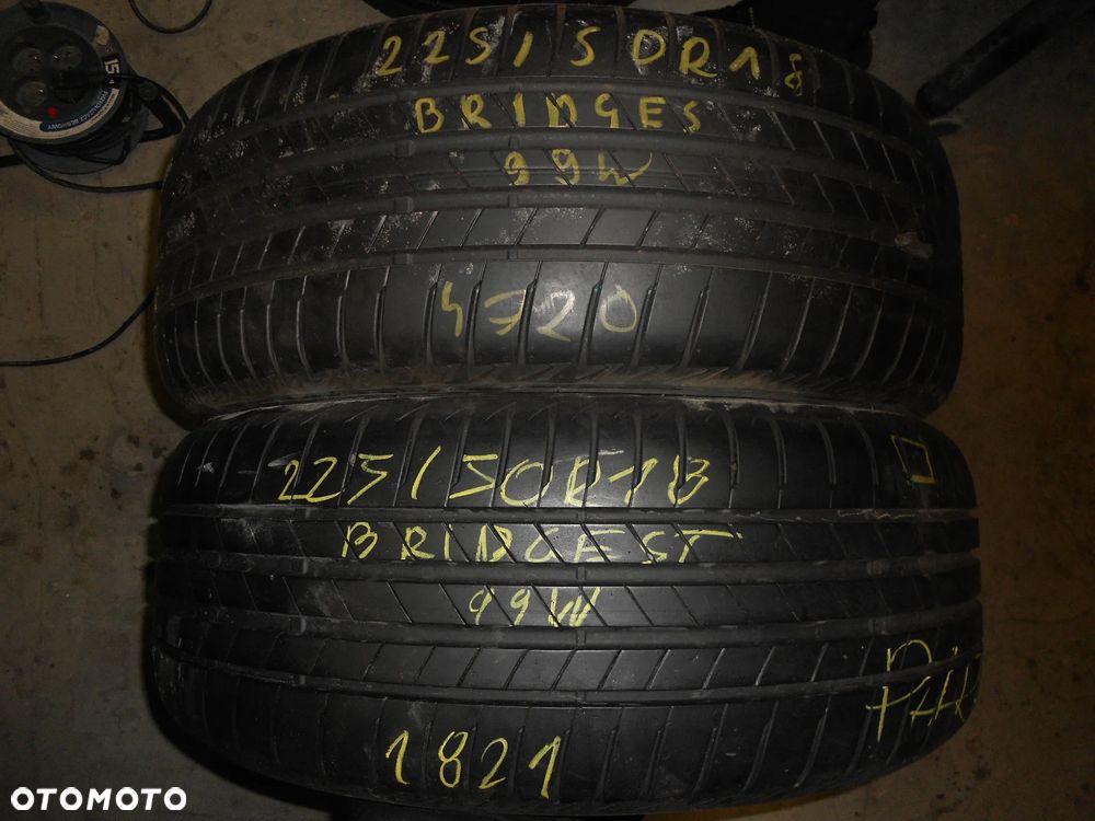 OPONY 225/50R18 BRIDGESTONE TURANZA T005 DOT 1821 / 4720 8MM - 1