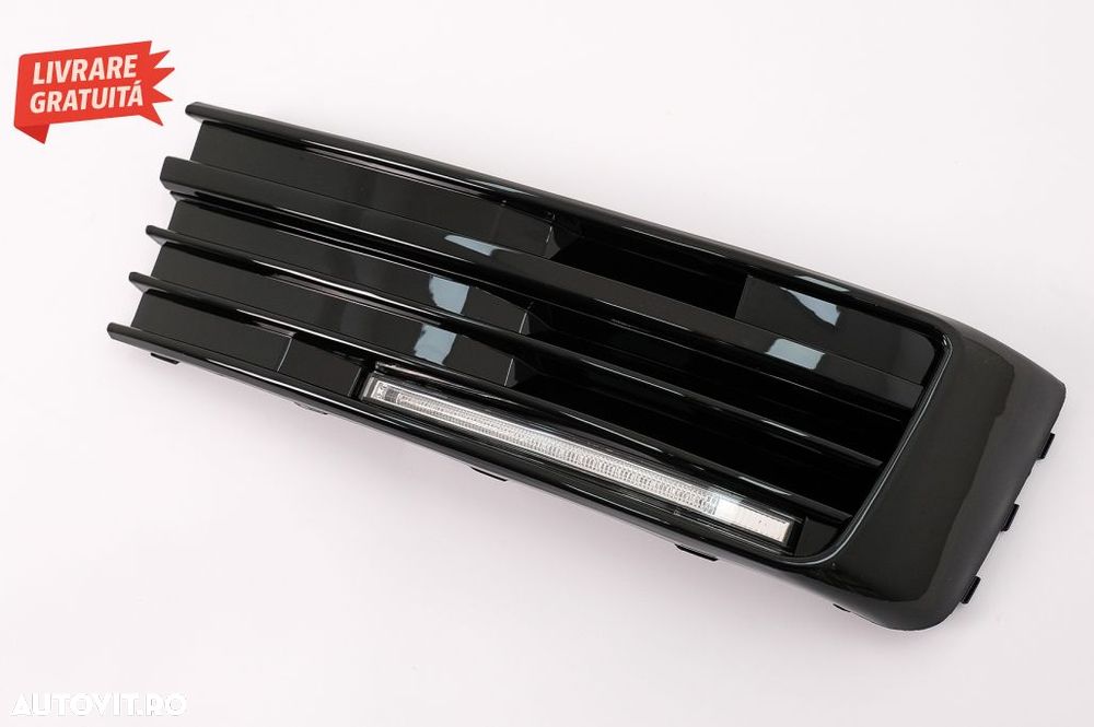 Prelungire Bara Fata Extensie Add-on cu Lumini de zi LED DRL si Eleron Luneta VW T- livrare gratuita - 9