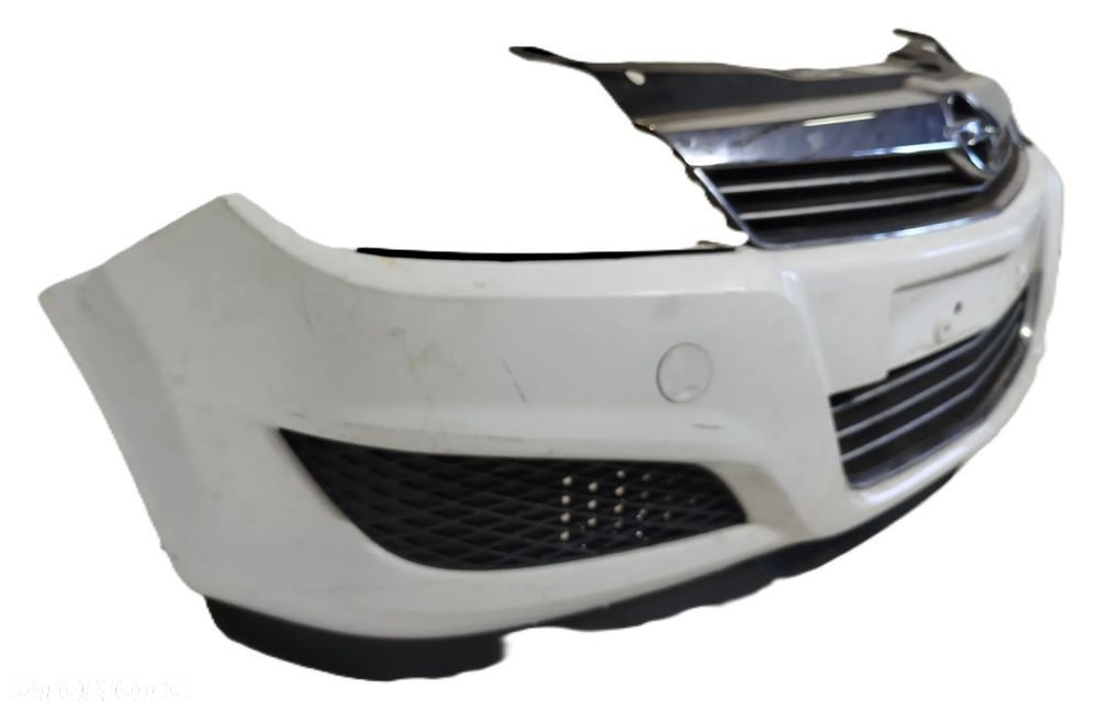 ZDERZAK PRZEDNI GRILL OPEL ASTRA III H LIFT 07-14 - 4