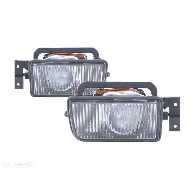 FARÓIS DE NEVOEIRO BMW SERIE 5 E34 BERLINA TOURING 88-95 BRANCO - 1