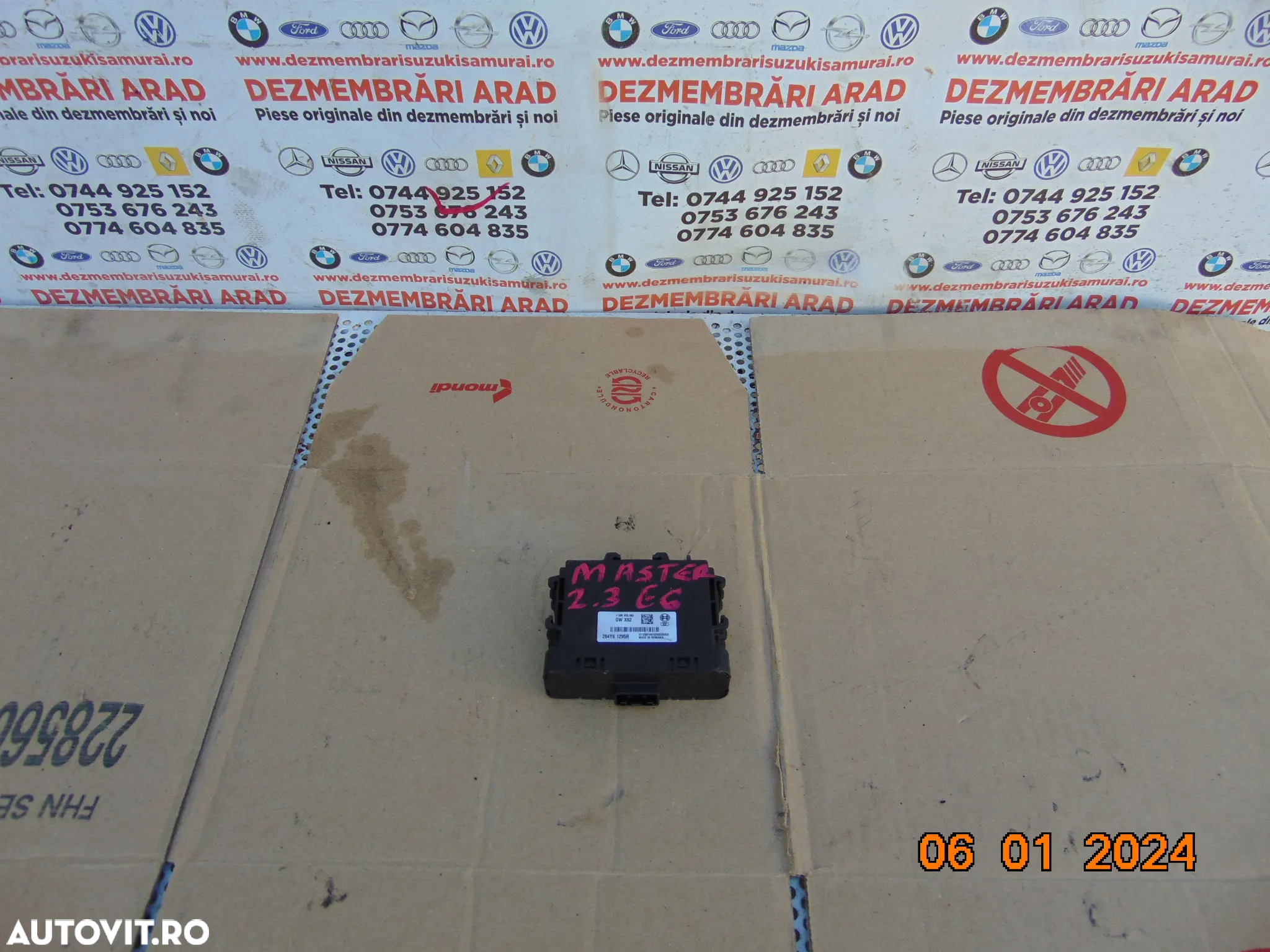 Modul frana Renault Master 2018-prezent modul frana urgenta Opel Movano master 3 master 4 - 3