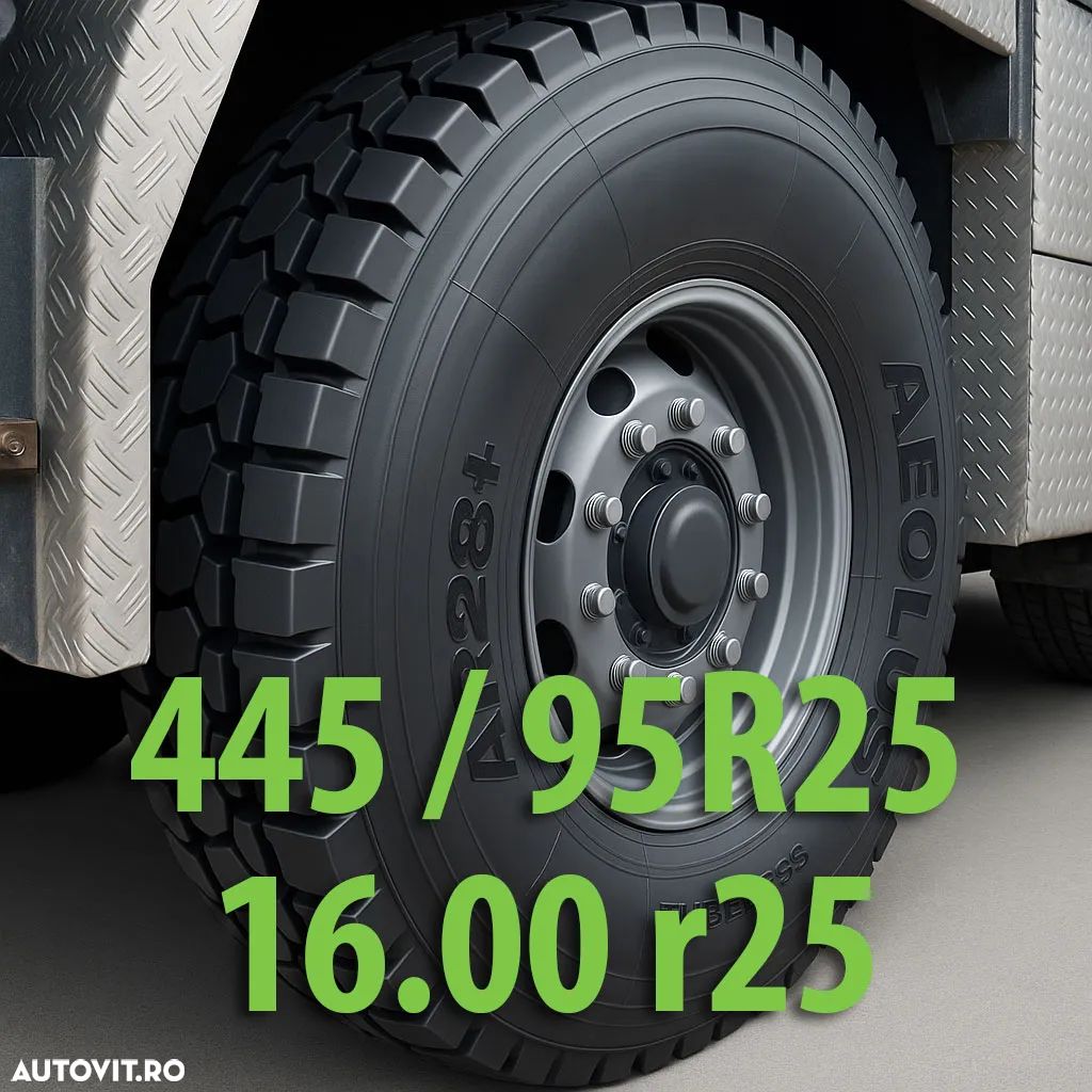 Anvelop Heavy-duty Pentru Macarale 445/95R25 16.00 R25 Noua - 1