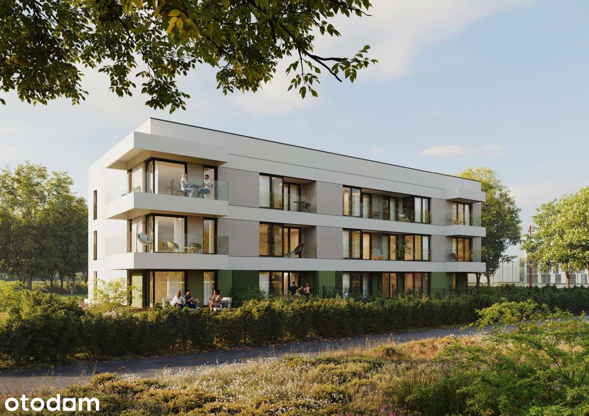 2-pokojowe mieszkanie 47m2 + loggia Bezpośrednio