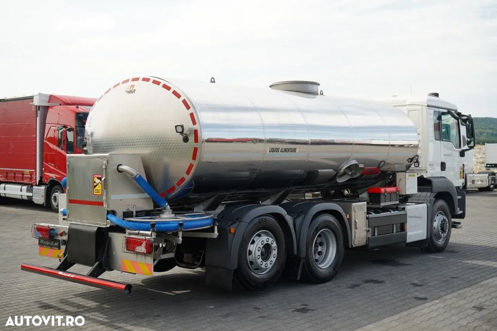 MAN TGS 460 / CISTERNĂ 15.000 L / 6x4 / 6x2 / 4x4 / PUNȚĂ RIDICATĂ / EURO 6 / - 7