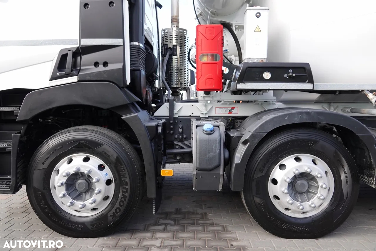 Renault C 430 / 8X4 / BETONER / BETON CONVERTER 9 M3 /  LIEBHERR / EURO 6 / JANTE ALIE /  2018 - 20
