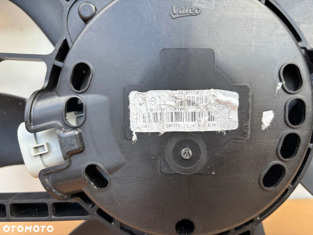 Renault Megane IV Oryginalny Wentylator Obudowa Chłodnicy Wody Klimatyzacji Cały Sprawny 214816117R - 4