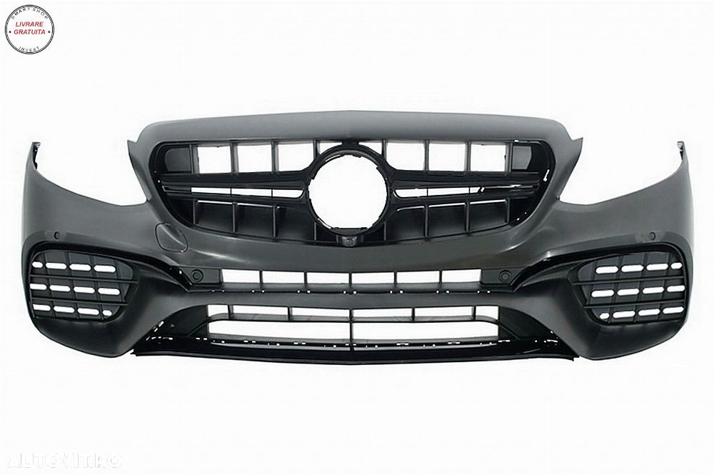 Kit Exterior Mercedes E-Class W213 (2016-2019) E63 Design Ornamente Tobe Negre- livrare gratuita - 2