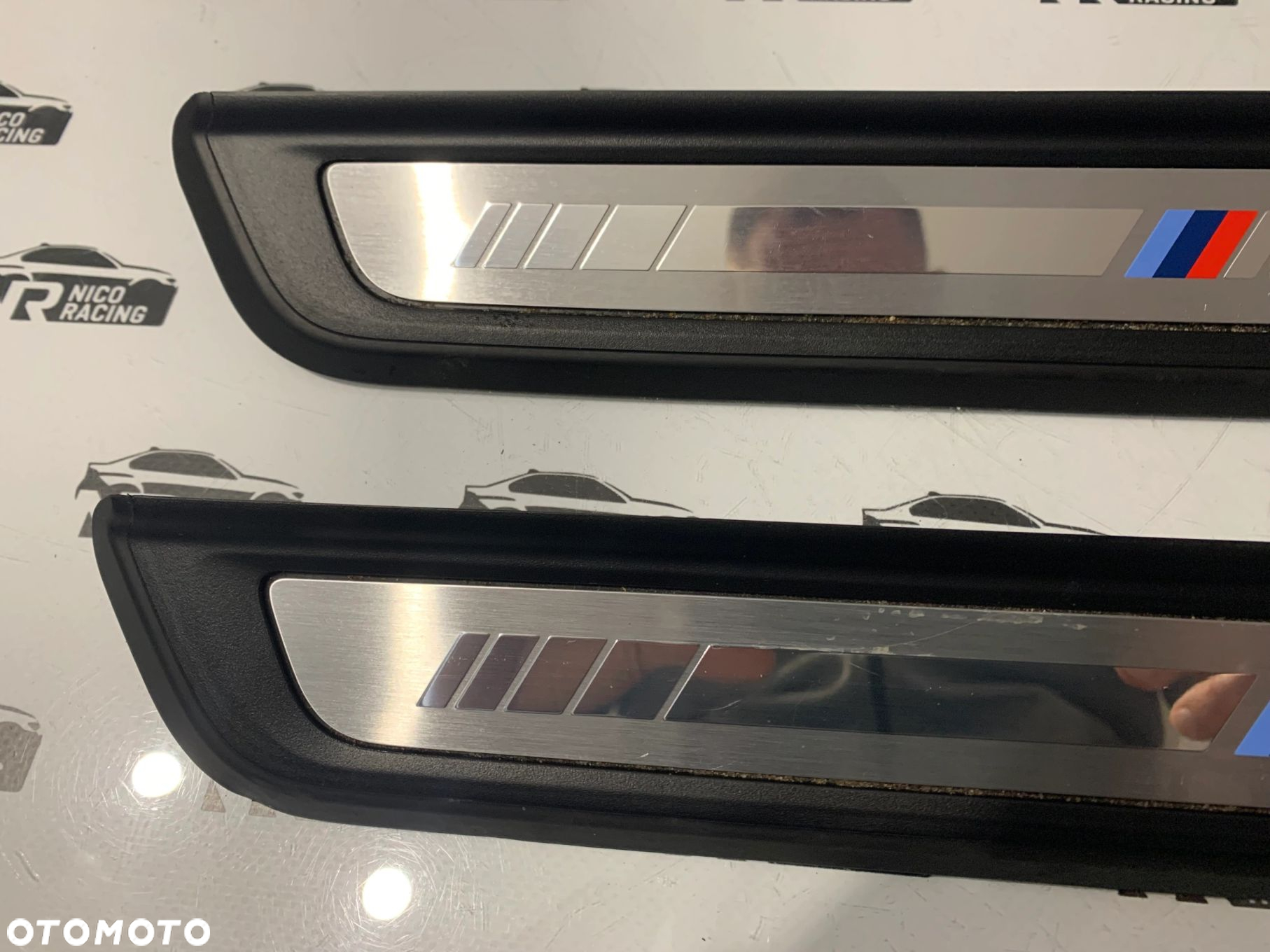 LISTWY NAKŁADKI PROGOWE PRZÓD KOMPLET BMW M3 G80 G81 8075021 - 4