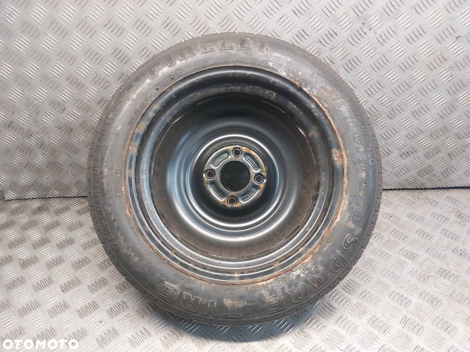 KOŁO ZAPASOWE ZAPAS 4JX15 ET40 FI63.4 4X108 125/80R15 FORD FOCUS MK1 - 7
