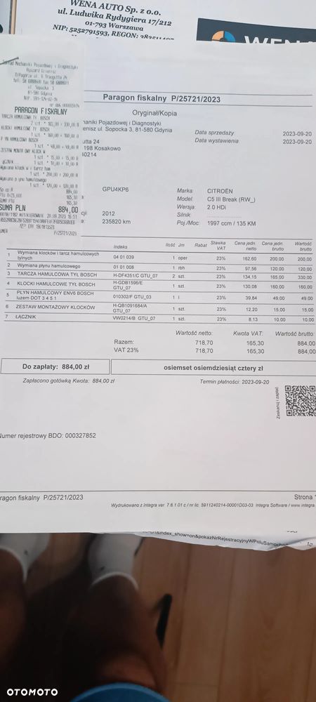 Citroën C5 HDi 135 FAP Confort - 13