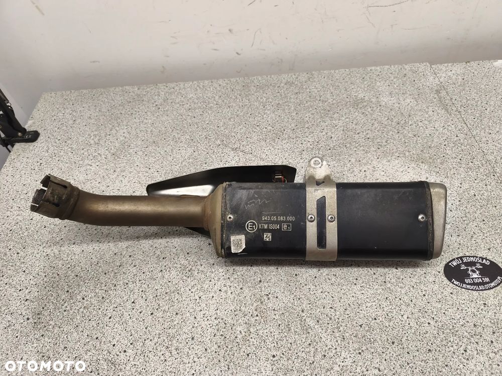 Tłumik, wydech, osłona wydechu, tłumika KTM 125 390 Duke - 11