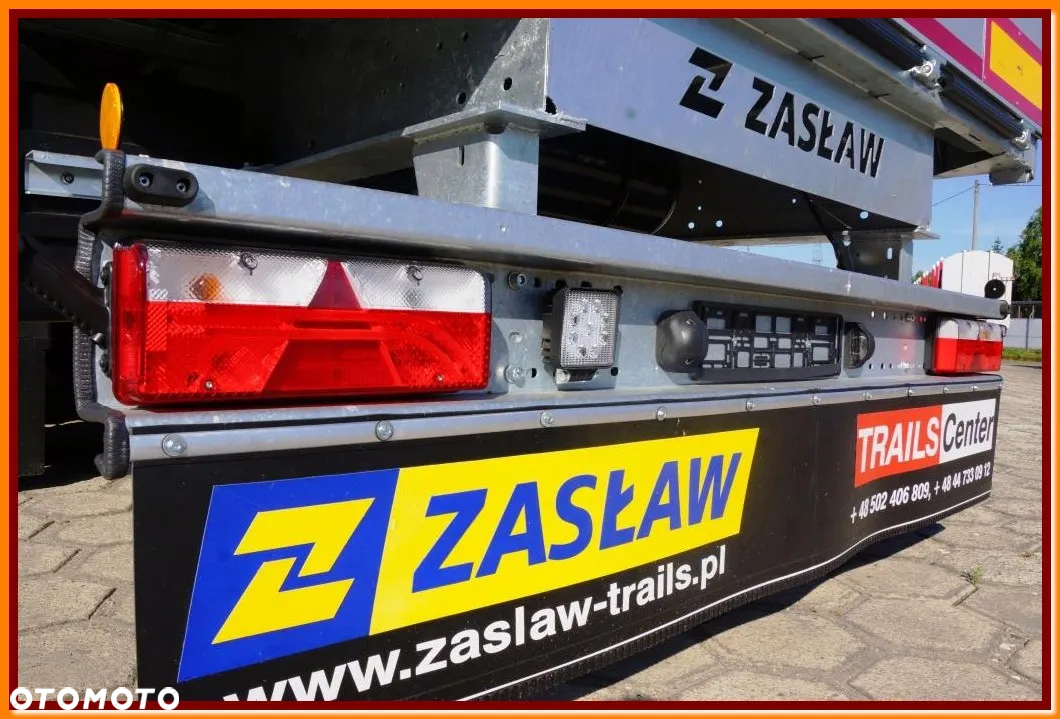 Zaslaw Pokład 13,60 m, MOCNA KRATOWNICA, burty aluminiowe !!! - 27