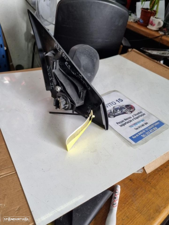 espelho retrovisor eletrico  Renault Megane 2001-2007 - esquerdo - 2