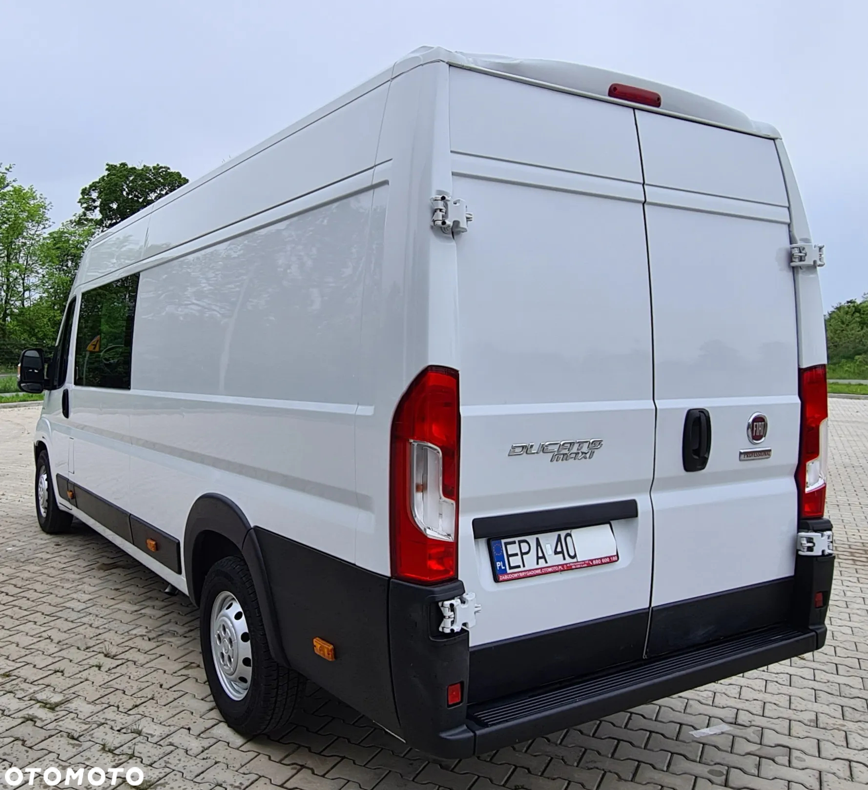 Fiat DUCATO L4H2 MAXI BRYGADÓWKA 7 OSÓB !!! RUCHOMA ŚCIANA GRODZIOWA!!! KLIMA NR.1 - 6