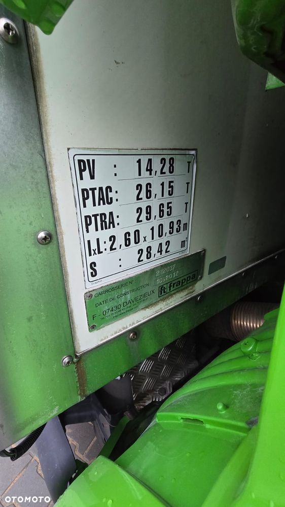 Scania R400 Euro 5 6x2 kontener izoterma 22 palety winda import NL! niski przebieg! super stan! - 37