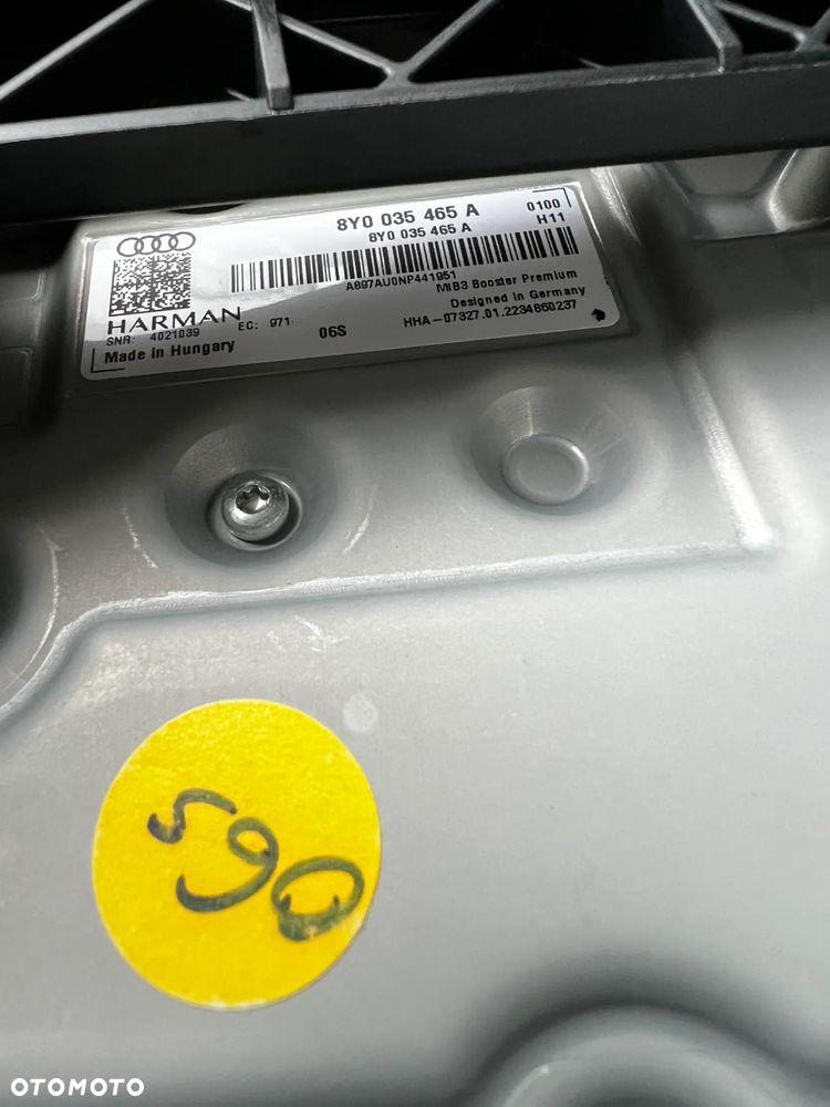 AUDI A3 WZMACNIACZ AUDIO 8Y003545A - 3