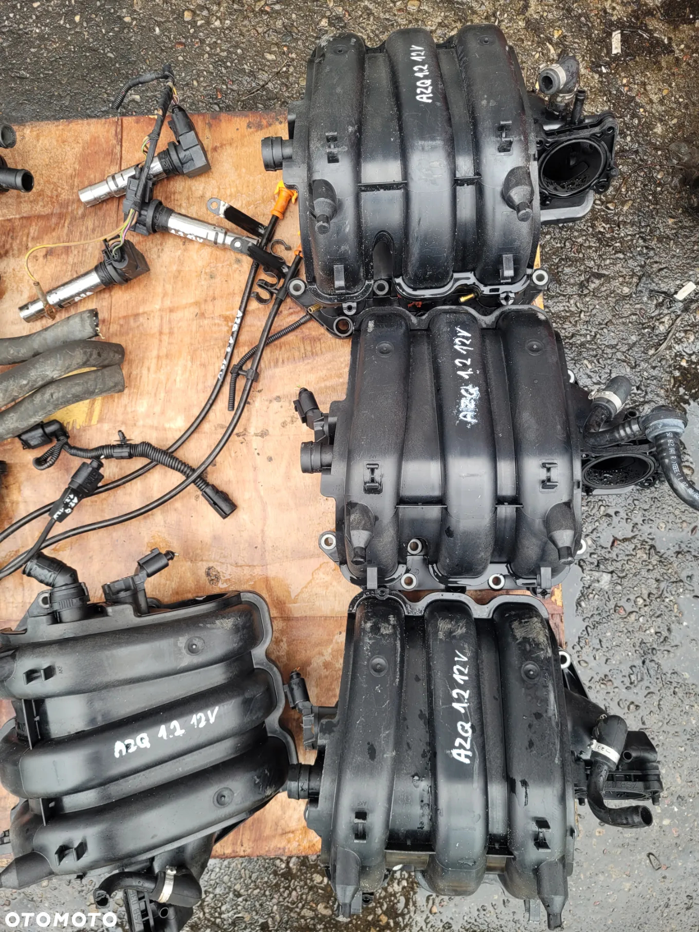 CZĘŚCI DO SILNIKA AZQ 1.2 12V PRZEPUSTNICA ZAWÓR EGR KOLEKTOR SSĄCY VW - 4
