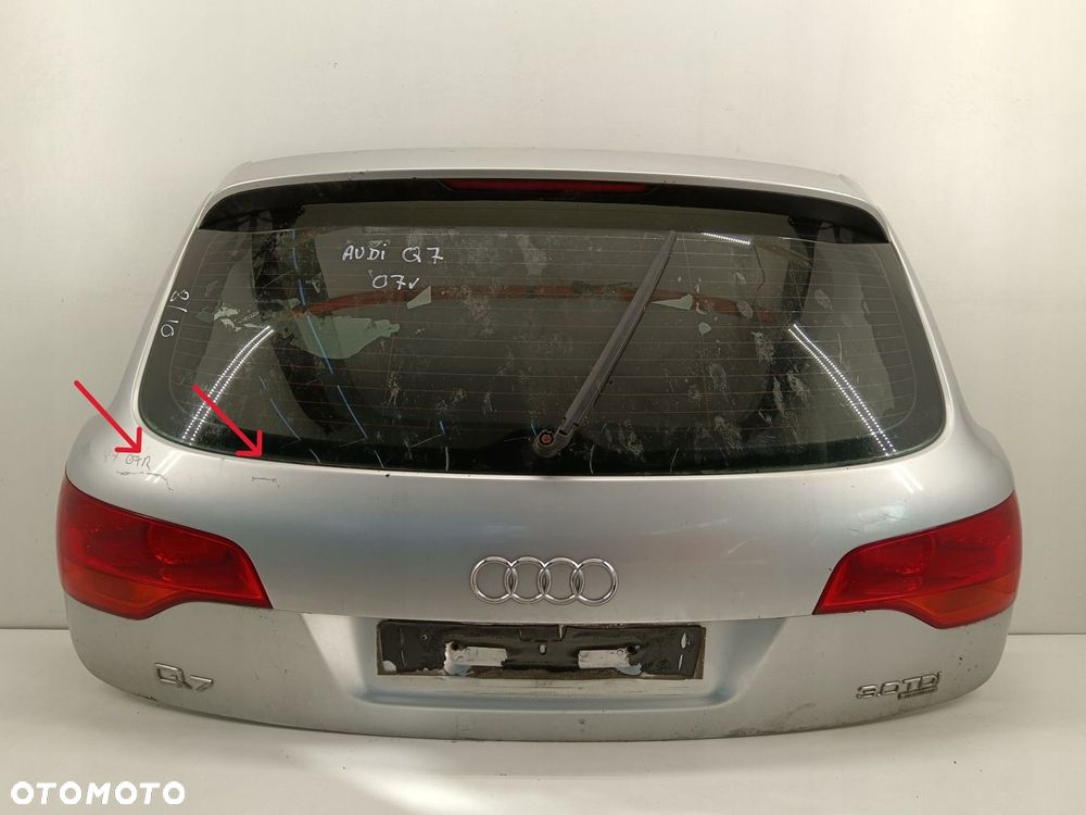 KLAPA BAGAŻNIKA TYLNA AUDI Q7 04-09 - 1