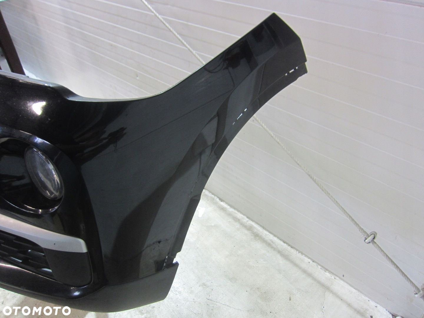 BMW X1 F48 ZDERZAK PRZEDNI PRZÓD KOMPLETNY 668 SCHWARZ 2 CZARNY GRILL XLINE - 5
