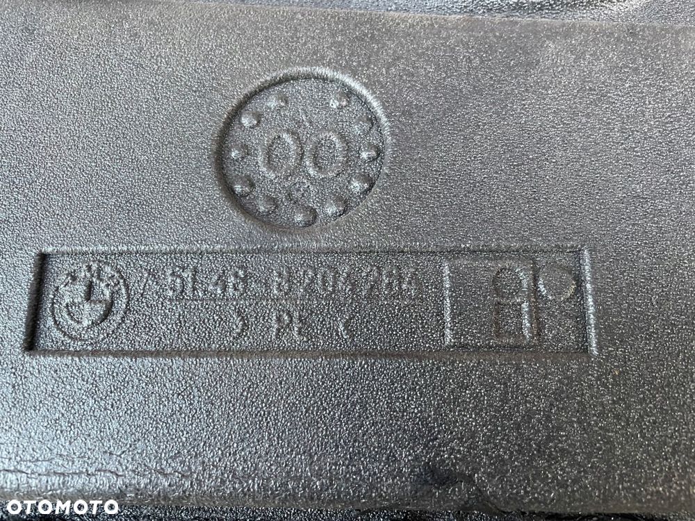 wygłuszenie wyciszenie drzwi prawe bmw e46 coupe cabrio 8204284 - 4