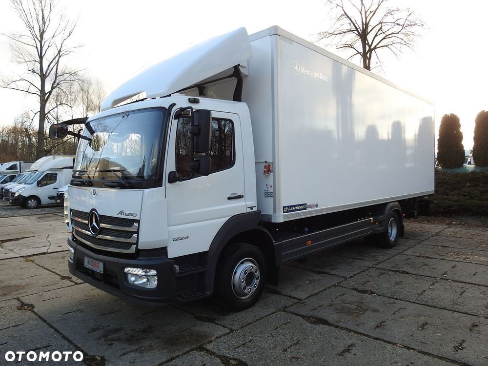Mercedes-Benz ATEGO 12.24 KONTENER CHŁODNIA -10*C WINDA 16 PALET FUNKCJA GRZANIA ZASILANIE 230V WEBASTO KLIMATYZACJA TEMPOMAT LEDY PNEUMATYKA AUTOMAT BLIŹNIACZE KOŁA  240 - 7