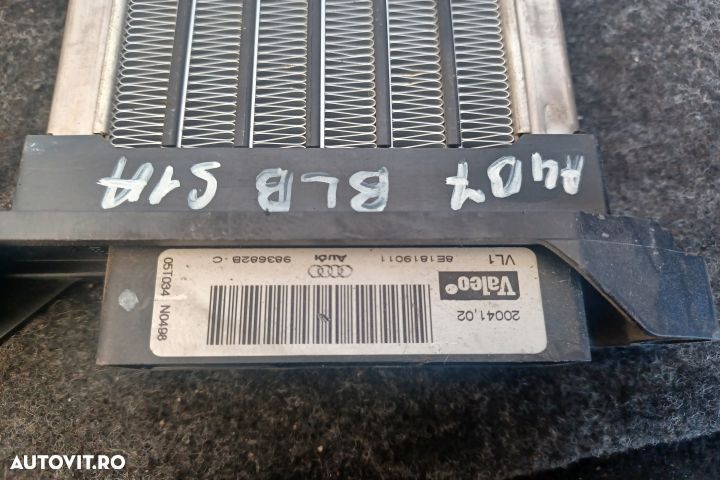 Calorifer incalzire electric 8E1919011 8E1919011 Audi A4 B7 [2004 - 2 - 4