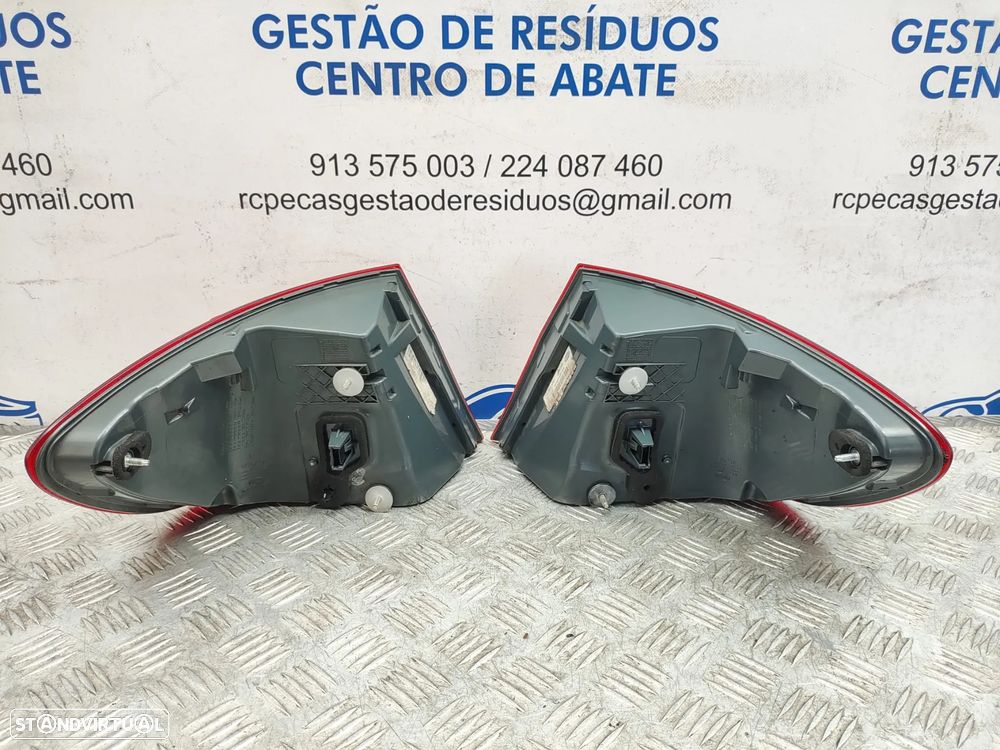 Farolins traseiros trás direito esquerdo LED BMW Serie 5 F10 Sedan Carro Pré LCI de 2009 a 2013 - 7